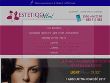 Tablet Screenshot of estetiqo.pl